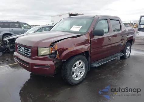 2008 Honda Ridgeline Rts from USA, damaged, VIN 2HJYK164X8H504992